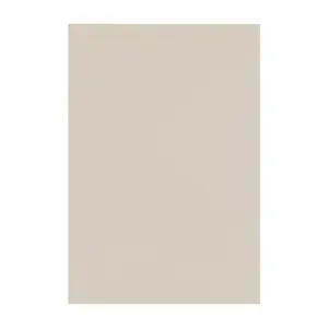 Kitchen Kit J-Pull Sample Kitchen Unit Cabinet Door 396mm - Ultra Matt Cashmere