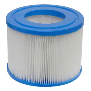 Dellonda Universal Inflatable Hot Tub/Spa Filter Cartridge, 105 x 80mm