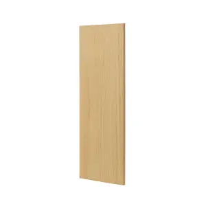 GoodHome Verbena Natural oak shaker Standard Wall End panel (H)960mm (W)360mm