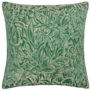 Wylder Grantley Jacquard Piped Feather Rich Cushion