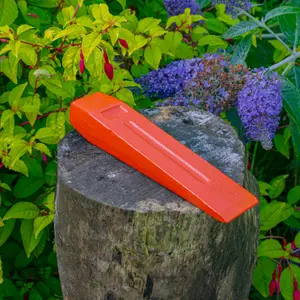 log splitting wedge/firewood splitter,drop forged steel,tree wedge 1.5kg