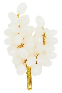 Interiors by Premier White Onyx Decorative Grapes,Easy Maintenance Grape Decor,Versatile & Elegant White Grapes