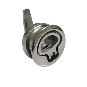 Flush Mount Lifting Ring Pull Handle 61MM (Stainless Steel Adjustable Locking Door Catch)