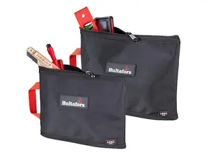 Hultafors 590190 Zippered Tool Bag 2 Pack HUL590190