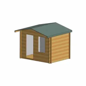 Bucknells 28 mm Log Cabin 10 x 12 Feet