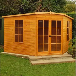 10 x 10 Ft Corner Summer House Yes