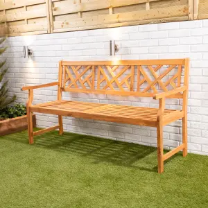 Alfresia Wooden 3 Seater Garden Bench