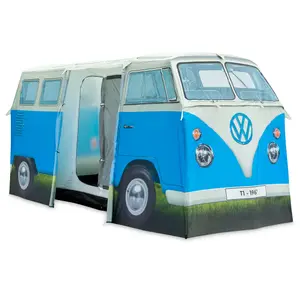 Volkswagen Blue Camper van Quick pitch 4-man Tent