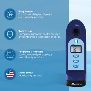 Safe Swim Meter - Digital Testing for Pools & Hot Tubs