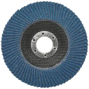 High-Performance 115mm Zirconium Flap Disc with 22mm Bore for Surface Preparation