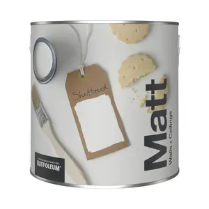 Rust-Oleum Washable Matt Wall Paint - Shortbread 2.5L