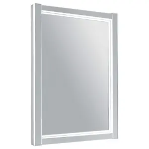 Mythos LED Illuminated Bathroom Mirror with Demister (H)600mm (W)1250mm