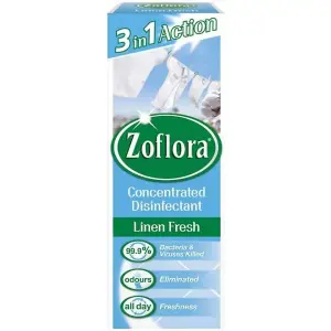 Zoflora Antibacterial Disinfectant 120ml - Linen Fresh