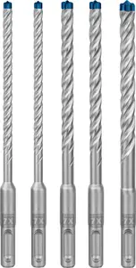 Bosch Professional Expert SDS Plus-7X Hammer Drill Bit Set - 6/6/8/8/10 mm (5-Piece)