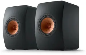 KEF LS50 Meta Bookshelf Speakers Carbon Black