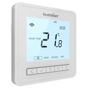 Heatmiser Neoair V3 Wireless Thermostat - Glacier White