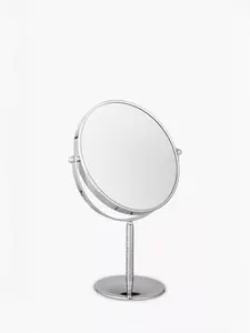 John Lewis Chrome Stand 7 X Magnifying Mirror, dia.19cm