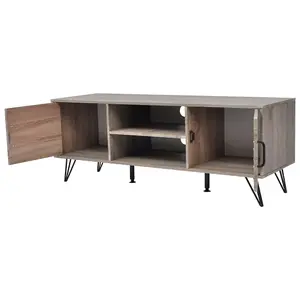 Berkfield TV Cabinet 120x40x45 cm Grey