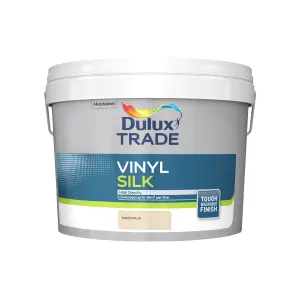 Dulux Trade Magnolia Silk Emulsion paint, 10L