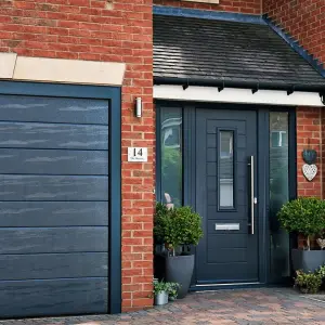 PaintNuts UPVC Door & Window Satin Paint - Slate Grey - 1L Tin (RAL7015)