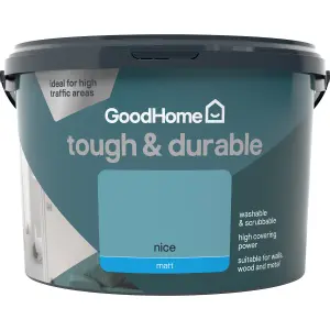 GoodHome Durable Nice Matt Emulsion paint, 2.5L