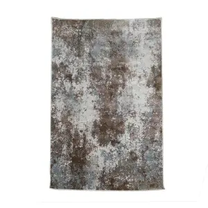 Astro Rust Abstract Medium Rug, (L)180cm x (W)120cm