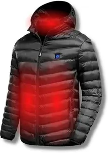 Heated Jacket For Women And Men - Black L