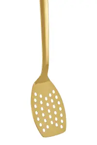 Maison by Premier Freya Gold Finish Slotted Turner