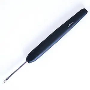 ALUMIN S CHK SE 3.5 - Crochet Hook: Silver Aluminium: 15cm x 3.50mm - KnitPro