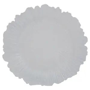 Maison by Premier Dia White Reef Charger Plate