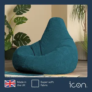 icon™ Adult Bean Bag Chair Green - Dalton, Teal