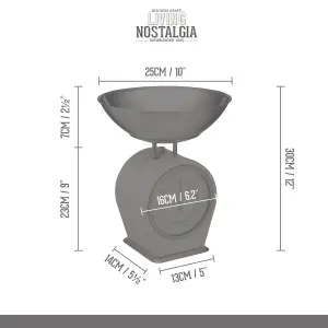 Living Nostalgia English Sage Green Mechanical Scales