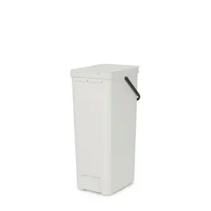 Brabantia Sort and Go 40 Litre Rubbish Bin Light Grey