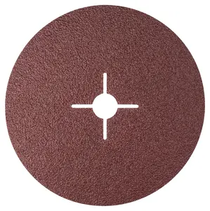 Bosch Professional Fibre Sanding Disc R444 - Expert for Metal (D 180mm, G 36)