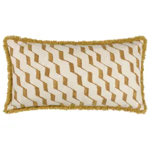 Hoem Zabine Geometric 100% Cotton Cushion Cover