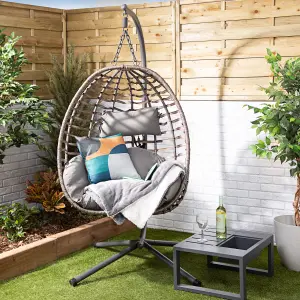 Alfresia Brown Hanging Egg Chair