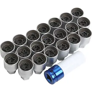 Vauxhall Opel GM Locking Wheel Nut Socket 21pc (CT4767)