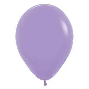 Sempertex Latex Crystal Balloons (Pack of 100) Lilac (One Size)