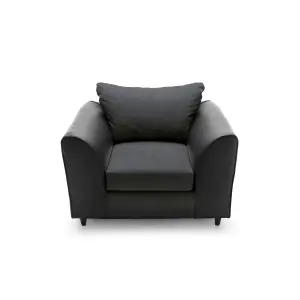 Dylan Collection Armchair in Black