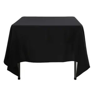 Neel Blue Square Tablecloth 228cm - Black (pack of 10)