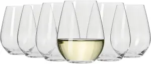 Maxwell & Williams Wine Glasses Clear White Wine Glasses Set of 6 x 400ml