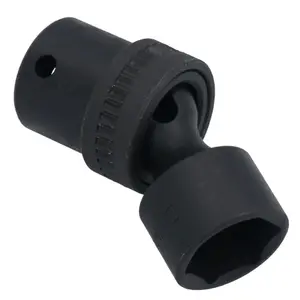 17mm 3/8in Drive Universal Swivel Wobble Metric Impact Shallow Socket