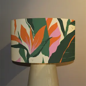 Jungle Plants (Ceiling & Lamp Shade) / 45cm x 26cm / Ceiling Shade