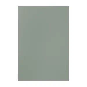 GoodHome Ashmead Matt reed green Standard Clad on base panel (H)900mm (W)600mm