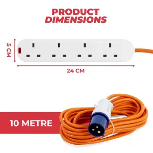 GADLANE Camping Extension Lead - 10M