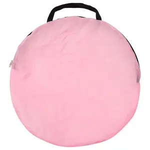 Berkfield Children Play Tent Pink 100x100x127 cm