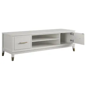 Westerleigh TV-Stand with Doors in Graphite Grey