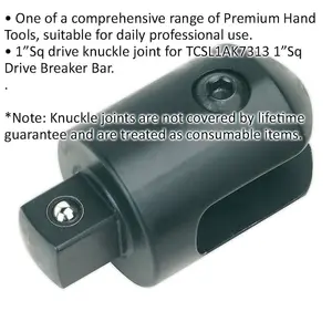 Replacement 1" Sq Drive Knuckle Joint for ys01799 Breaker Bar