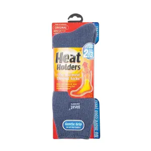 Heat Holders - Mens Original Thermal Socks 12-14 Blue