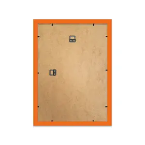 A3 Orange Picture Frame Fits A3 (29.7 x 42cm - 11.7 x 16.5in) Poster, Photo, Artwork, or Print.